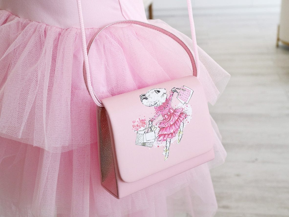 Pink Poppy Claris Fashion Mini Handbag in Pink - Little Miss Muffin Children & Home