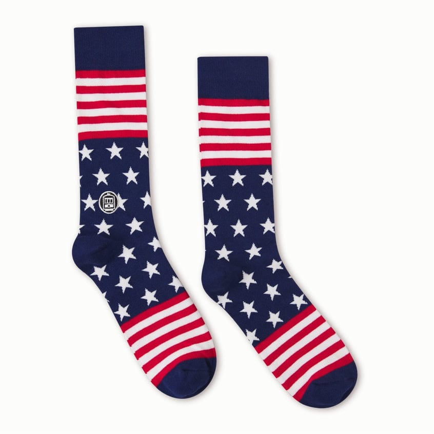 Bonfolk USA Stars and Stripes Cotton Socks - Little Miss Muffin Children & Home