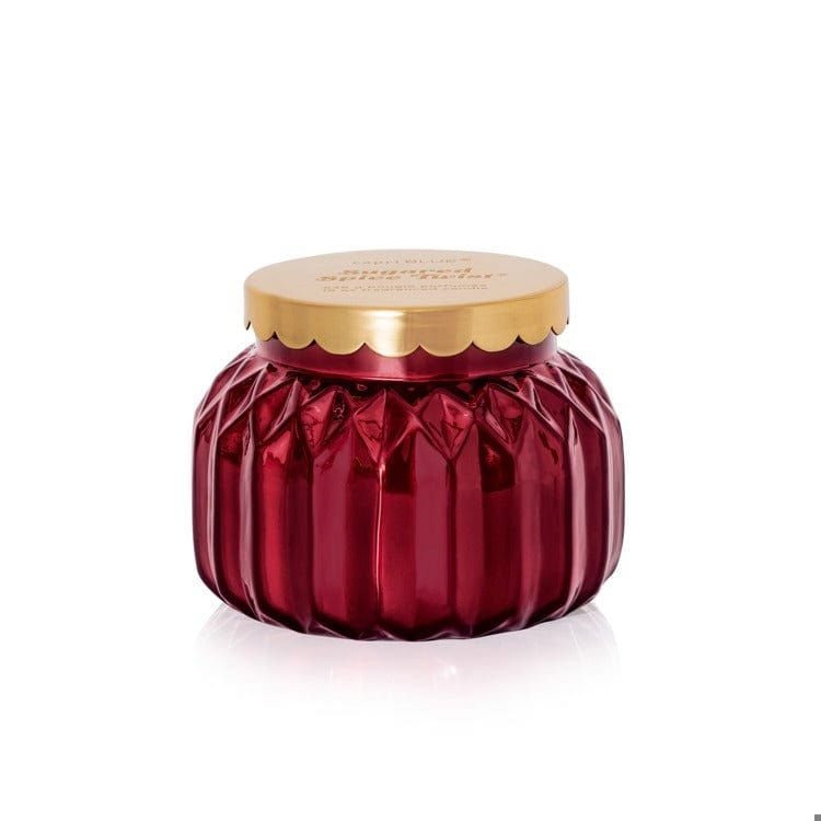 sugared spice gem candle