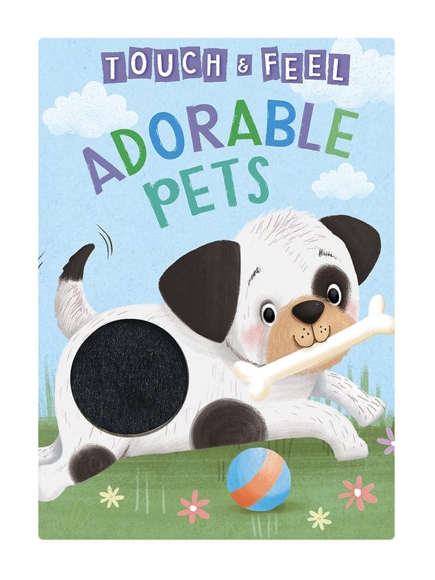Little Hippo Books Adorable Pets -Touch and Feel Sensory Board Book - Little Miss Muffin Children & Home