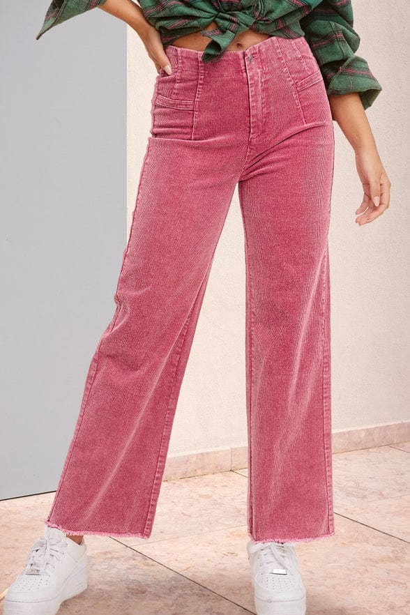 La Miel La Miel Mineral Washed Corduroy Pants - Little Miss Muffin Children & Home