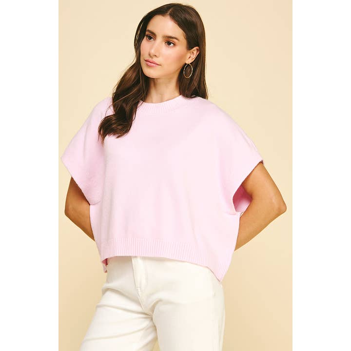 Pinch Dropped Shoulder Sweater Top - Little Miss Muffin Children & Home