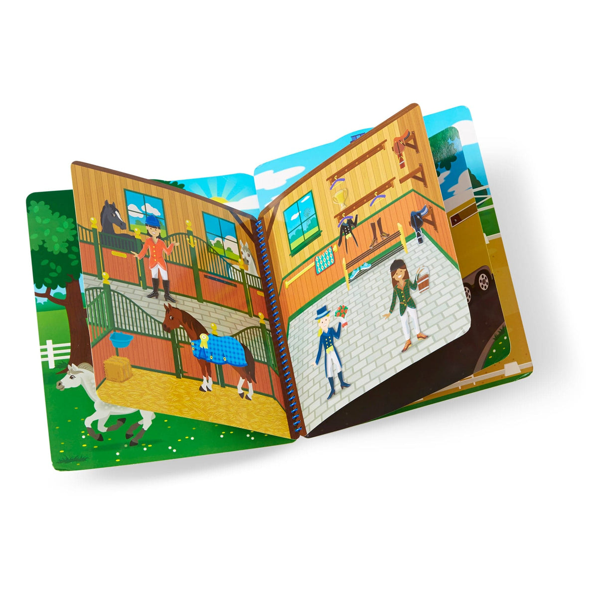 Melissa & Doug Puffy Sticker Activity Book - Riding Club - Little Miss Muffin Children & Home