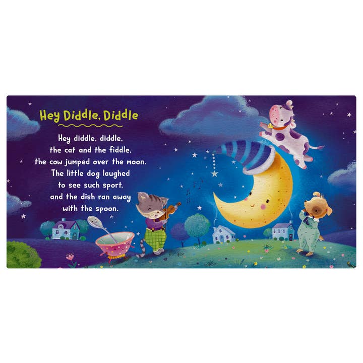 Little Hippo Books My First Book of Nursery Rhymes Children's Padded Board Book - Little Miss Muffin Children & Home