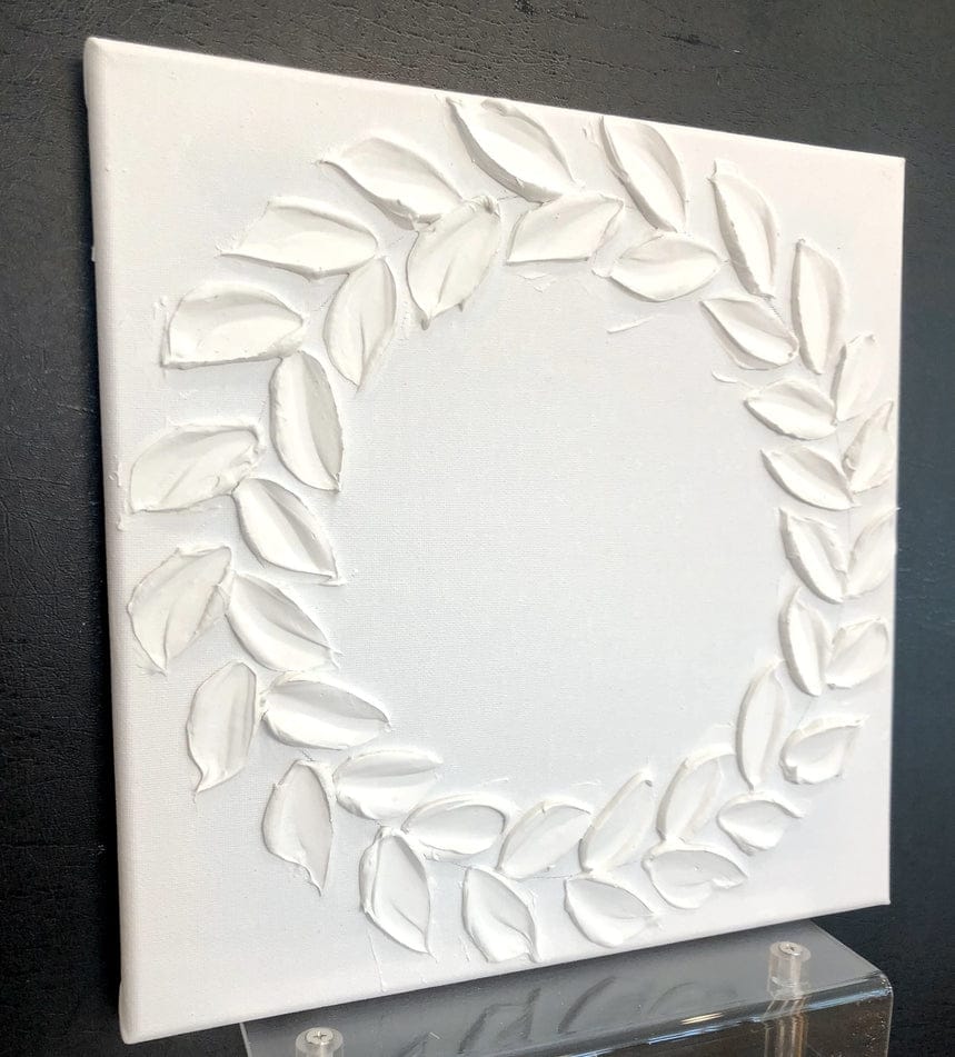 Coddiwomple Paint Your Own Canvas Leaf Wreath 12x12 - Little Miss Muffin Children & Home