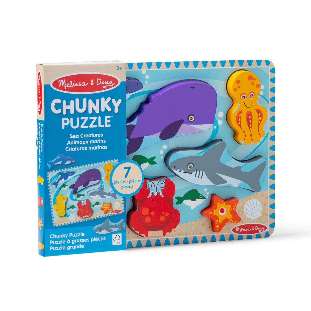 Melissa & Doug Melissa & Doug Sea Life Chunky Puzzle - Little Miss Muffin Children & Home