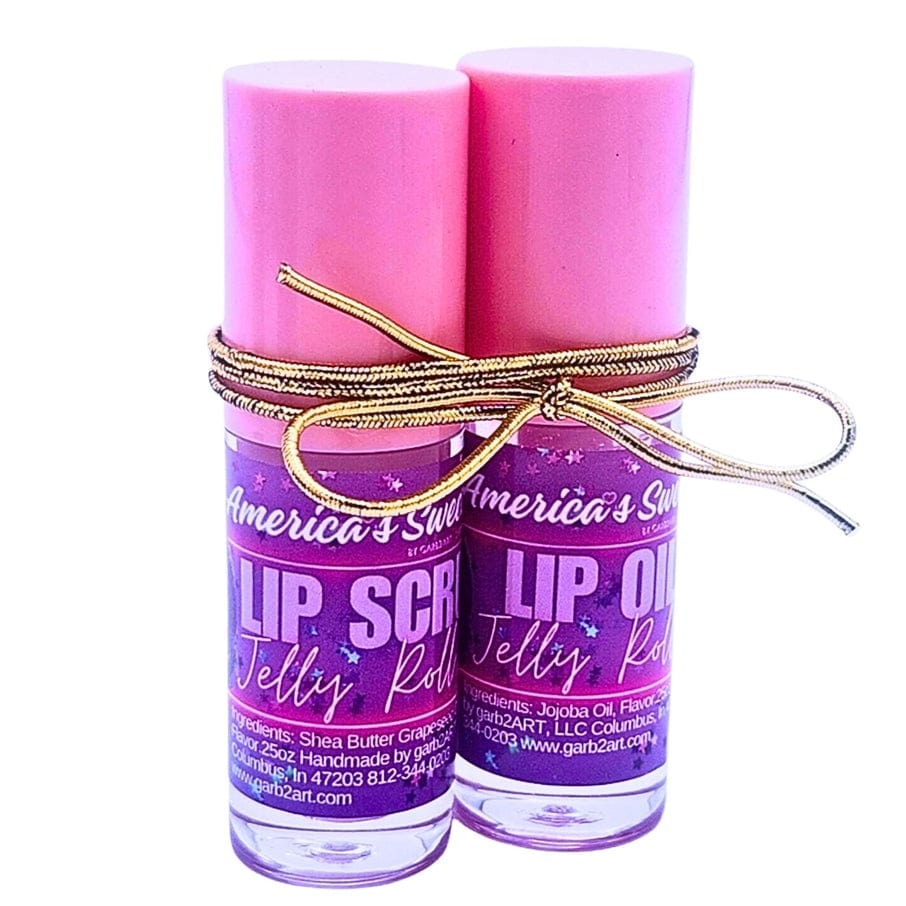 garb2ART garb2ART Buff and Shine/Lip Scrub and Oil Duos - Little Miss Muffin Children & Home