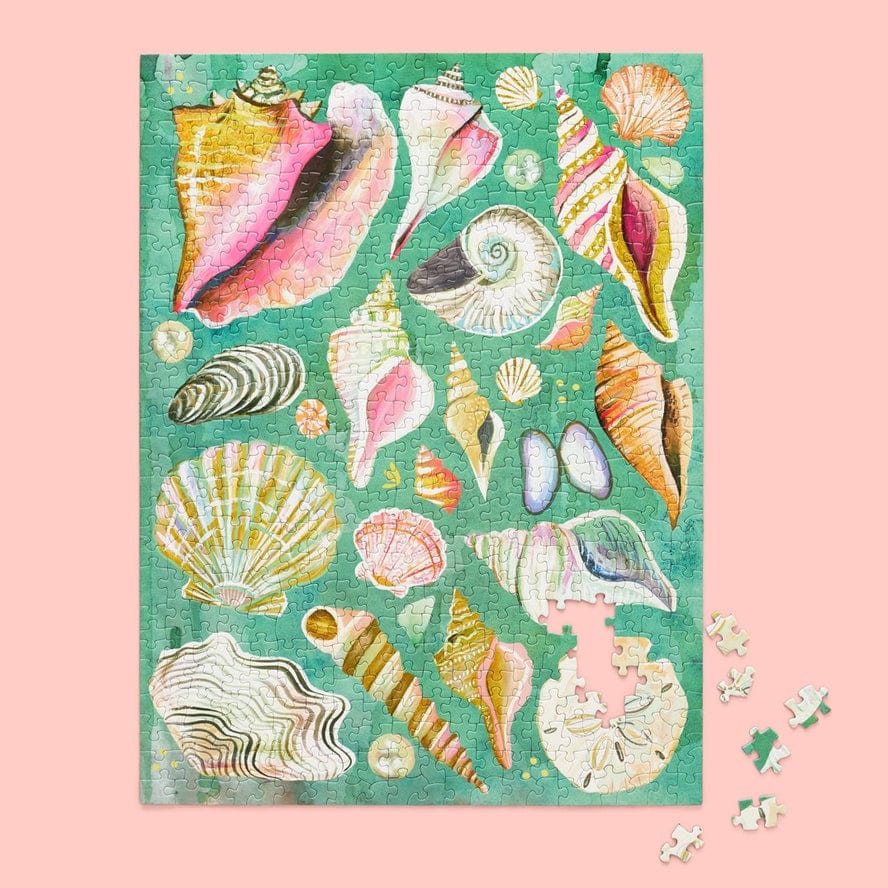 WerkShoppe WerkShoppe Shell Collector 500 Piece Puzzle - Little Miss Muffin Children & Home