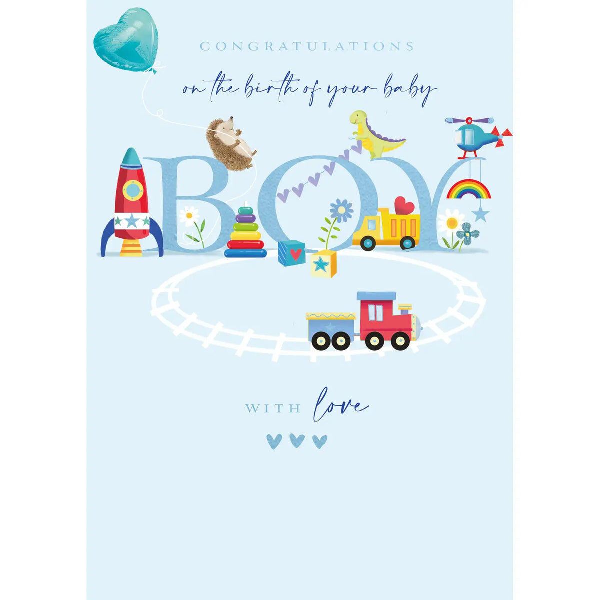 Baby Boy Greeting Card Ling