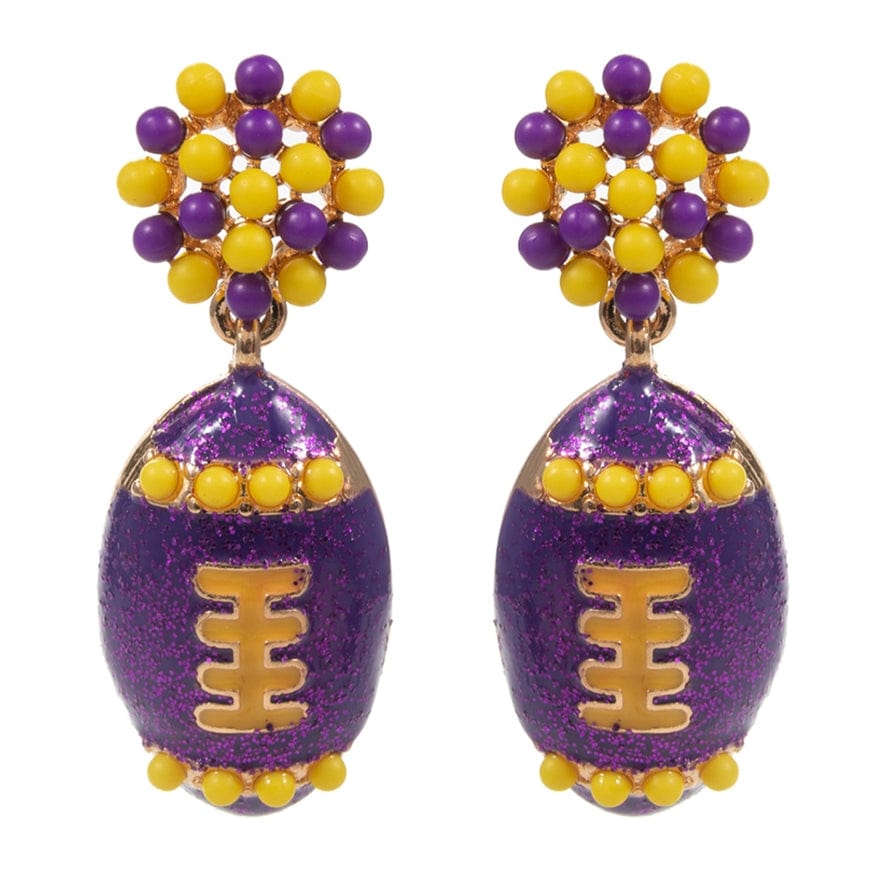 Fashion City Gameday Post Earrings - Little Miss Muffin Children & Home