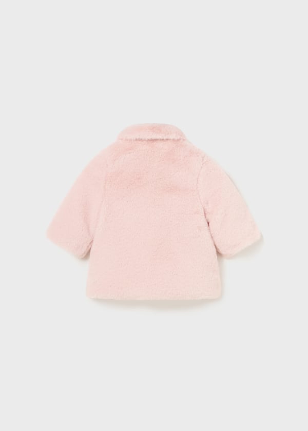 Mayoral Usa Inc Mayoral Faux Fur Coat for Baby Girl - Little Miss Muffin Children & Home