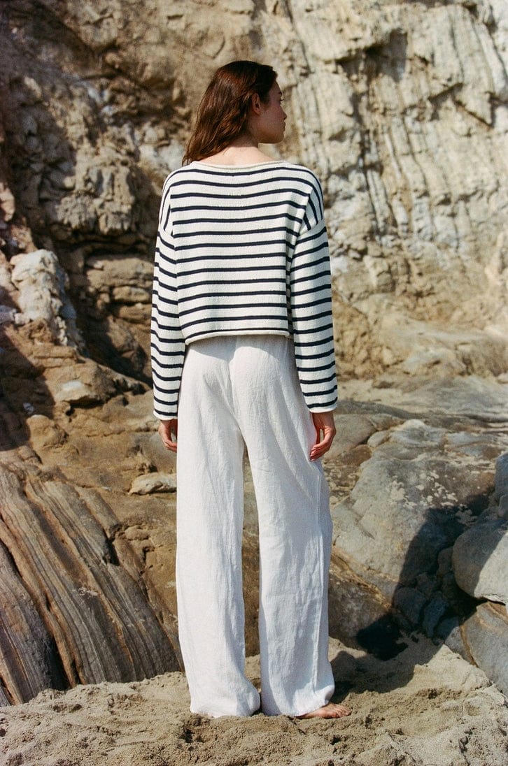 By Together Knit Cotton Sweater Striped Long Sleeve Top - Little Miss Muffin Children & Home
