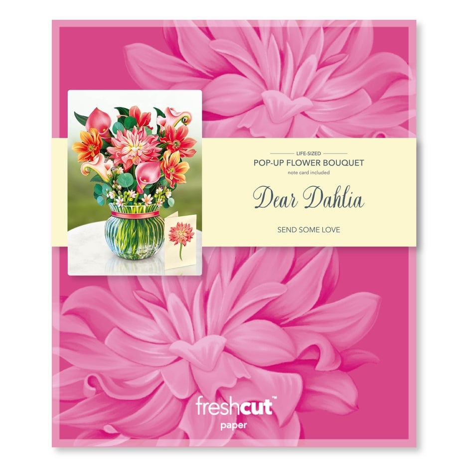 FreshCut Paper FreshCut Paper Dear Dahlia Bouquet - Little Miss Muffin Children & Home