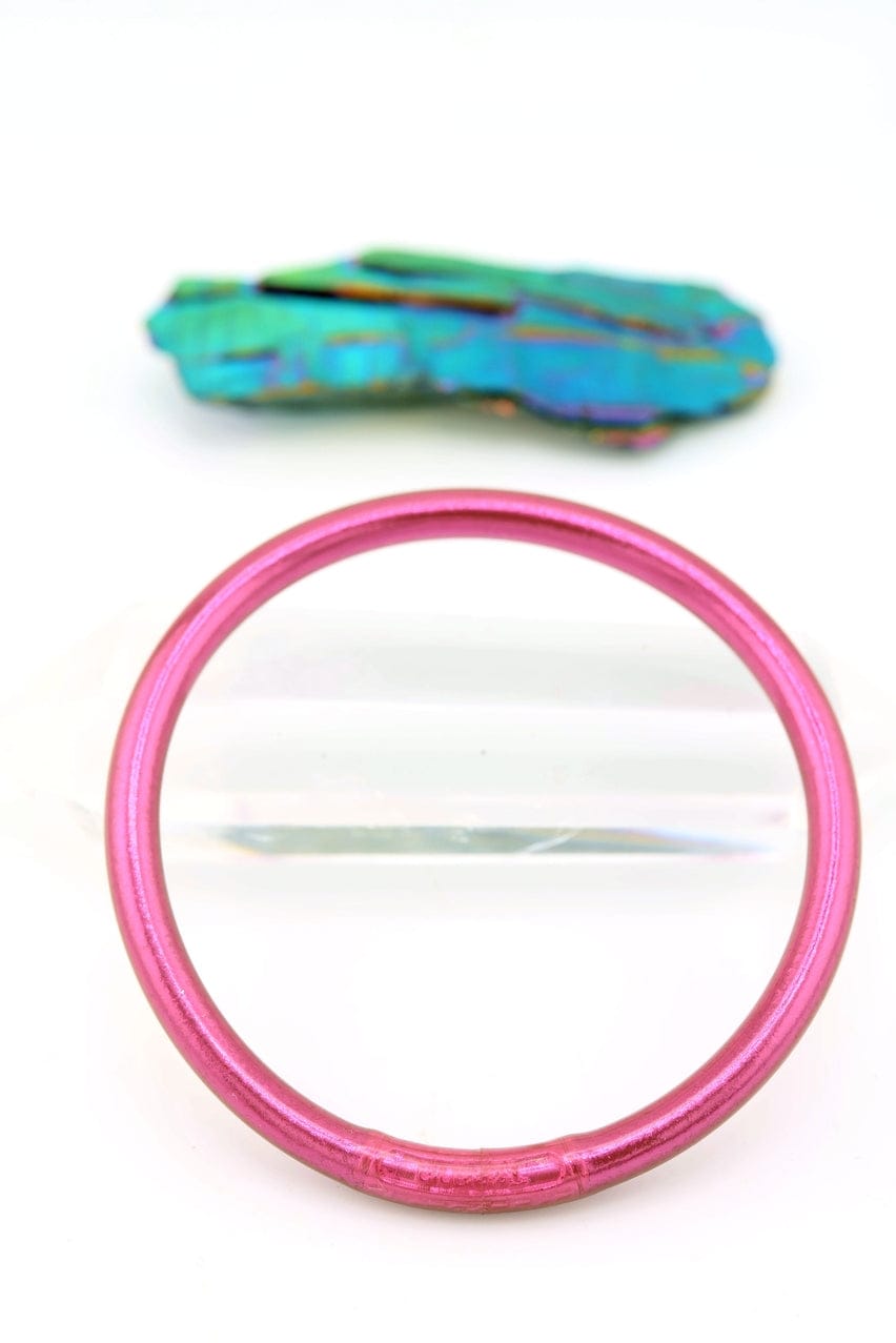 Woman Shops World Single Rainbow Thai Buddhist Temple Bracelet, Mantra Bangle, Cordovan - Little Miss Muffin Children & Home