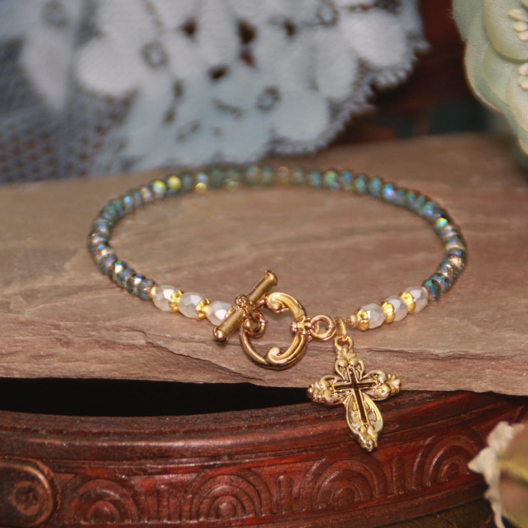 Inspirational Jewels316 Scripture "Draw Near to God" Beaded Bracelet - Little Miss Muffin Children & Home