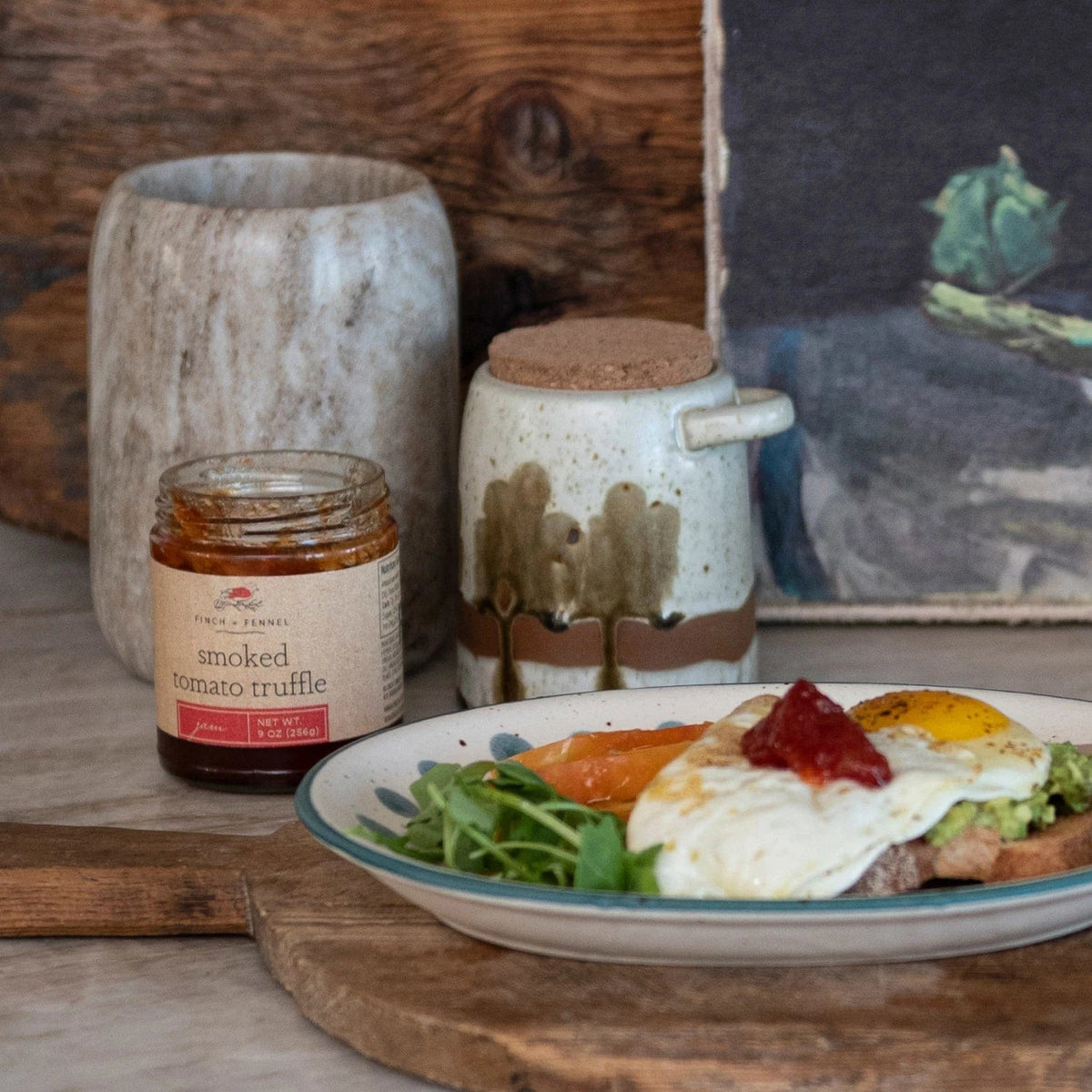 Creative Co-op Creative Co-op Smoked Tomato Truffle Jam - Little Miss Muffin Children & Home