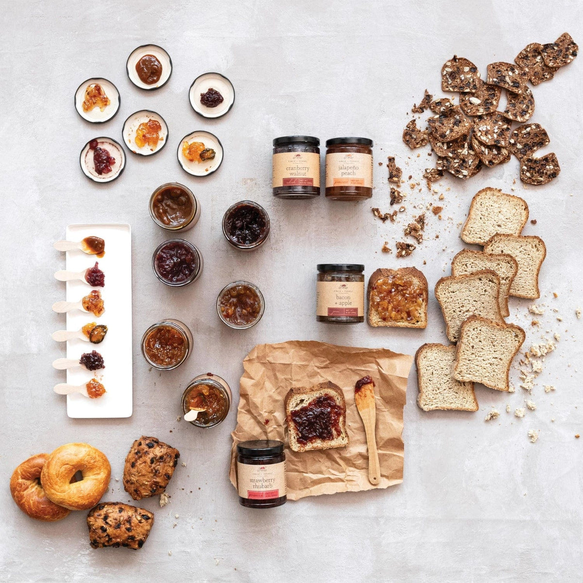 Creative Co-op Creative Co-op Walnut Cranberry Relish, 9.5 oz by Finch + Fennel - Little Miss Muffin Children & Home