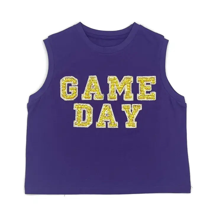 Blended Spirit Purple LSU Game Day Tank for Girls