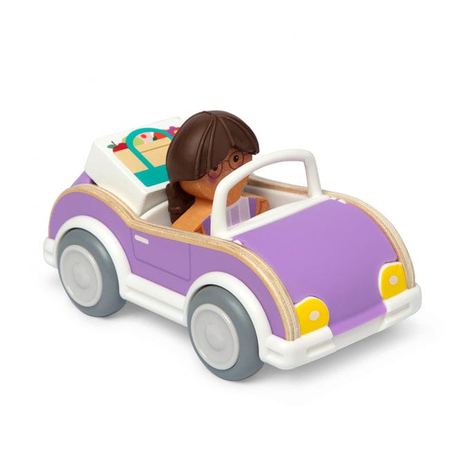 Melissa & Doug Cheery Lane Car and Play Figure Purple - Little Miss Muffin Children & Home