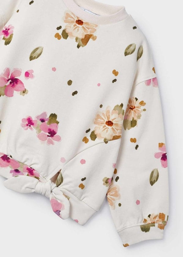 Mayoral Usa Inc Mayoral Floral Sweatshirt - Little Miss Muffin Children & Home