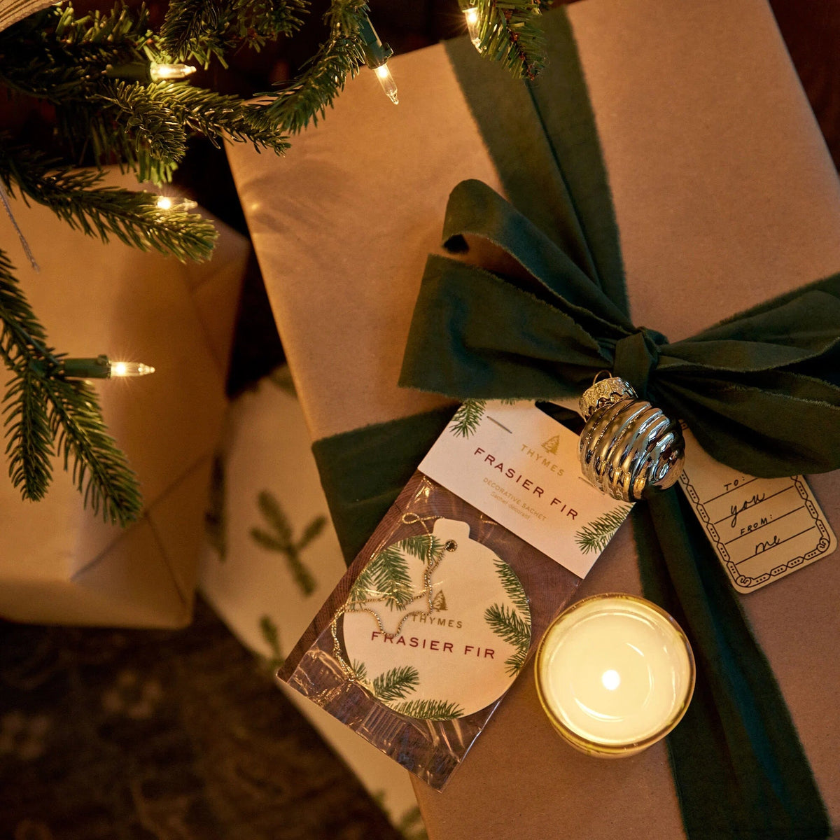 Thymes Frasier Fir Decorative Sachet - Little Miss Muffin
