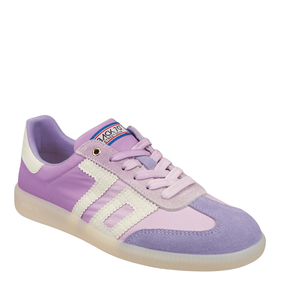 Back 70 Streetwear Back 70 Streetwear Ghost Sneakers in Dark Light Lilac - Little Miss Muffin Children & Home