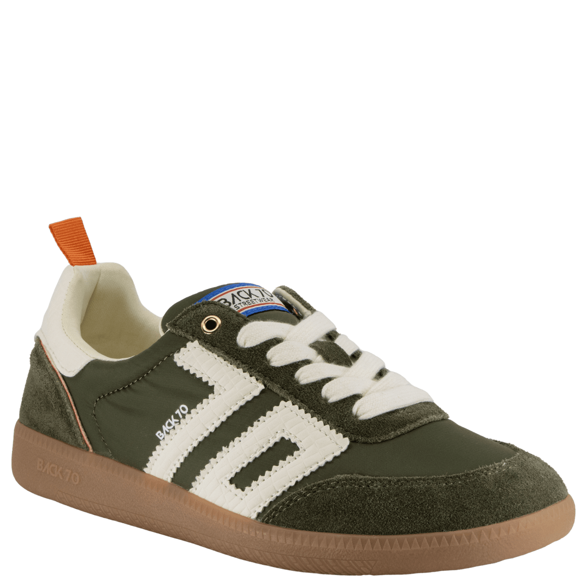 Ghost N Sneakers in Olive Orange Milk