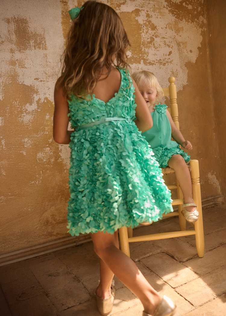 Abel & Lula Flutter Floral Belted Sleeveless Dress - Little Miss Muffin Children & Home