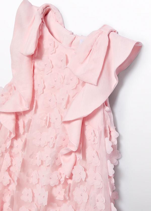 Abel & Lula Abel & Lula Bambula Dress with 3D Flowers - Little Miss Muffin Children & Home