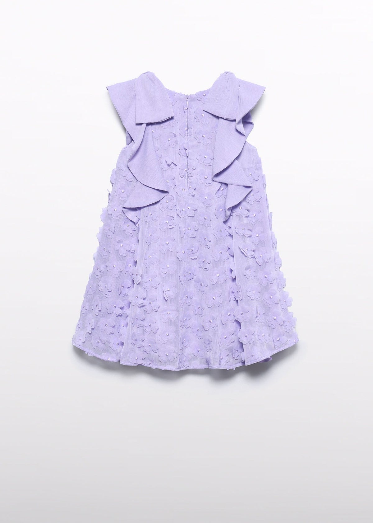 Abel & Lula Abel & Lula Bambula Dress with 3D Flowers - Little Miss Muffin Children & Home