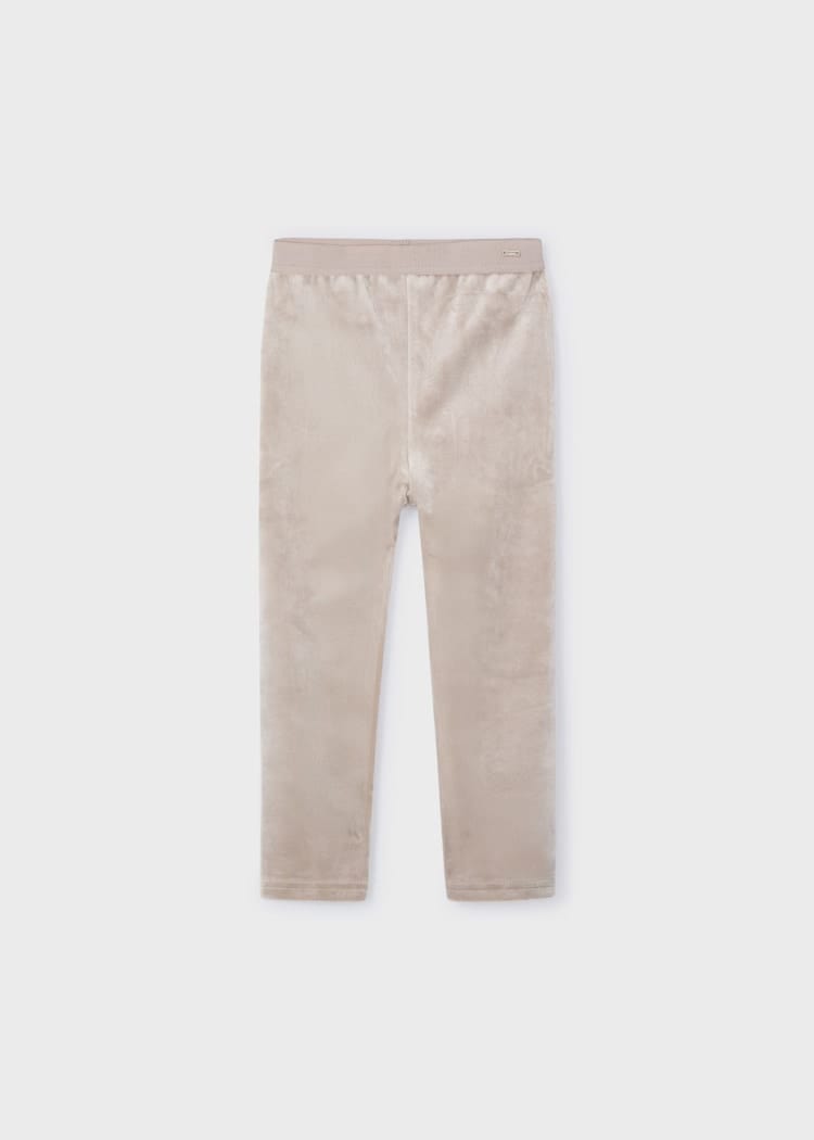 Mayoral Usa Inc Mayoral Velvet Leggings in Sepia - Little Miss Muffin Children & Home