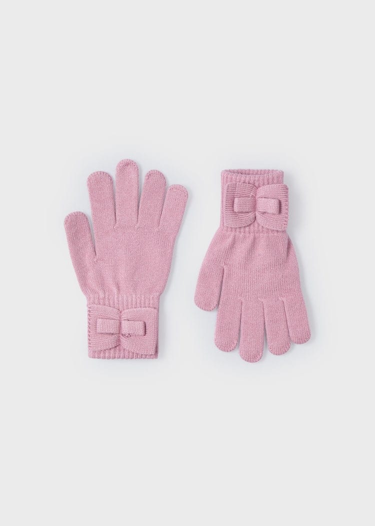 Mayoral Usa Inc Mayoral Knit Gloves in Rosy - Little Miss Muffin Children & Home