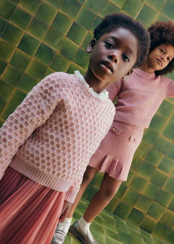 Abel & Lula Chenille Jacquard Sweater - Little Miss Muffin Children & Home
