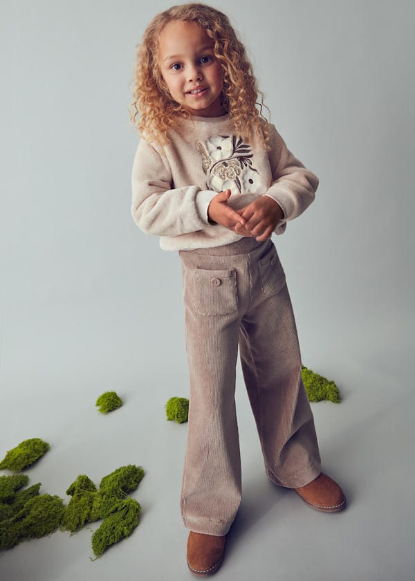 Mayoral Usa Inc Knit Corduroy Pants with Patch Pockets - Little Miss Muffin Children & Home