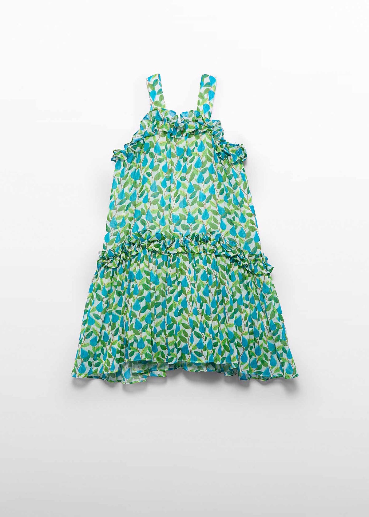 Abel & Lula Abel & Lula Glitter Thread Print Dress - Little Miss Muffin Children & Home