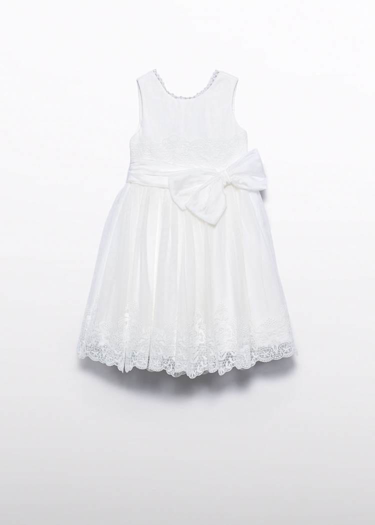Abel & Lula Embroidered Tulle Dress - Little Miss Muffin Children & Home
