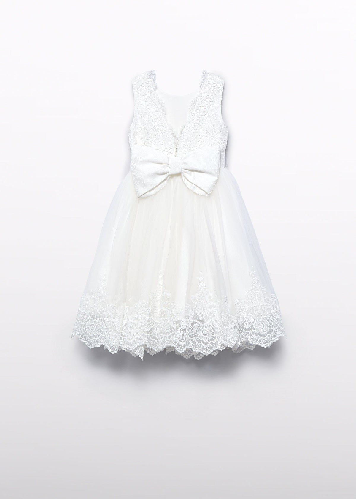 Abel & Lula Abel & Lula Embroidered Tulle Dress - Little Miss Muffin Children & Home