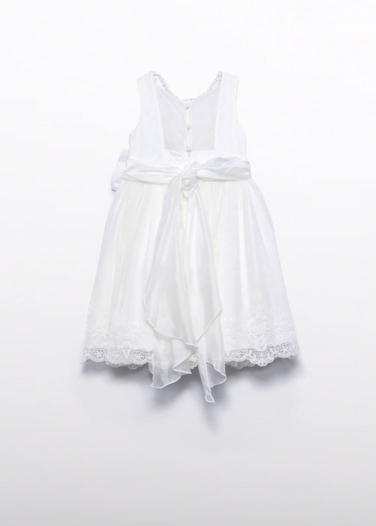 Abel & Lula Embroidered Tulle Dress - Little Miss Muffin Children & Home
