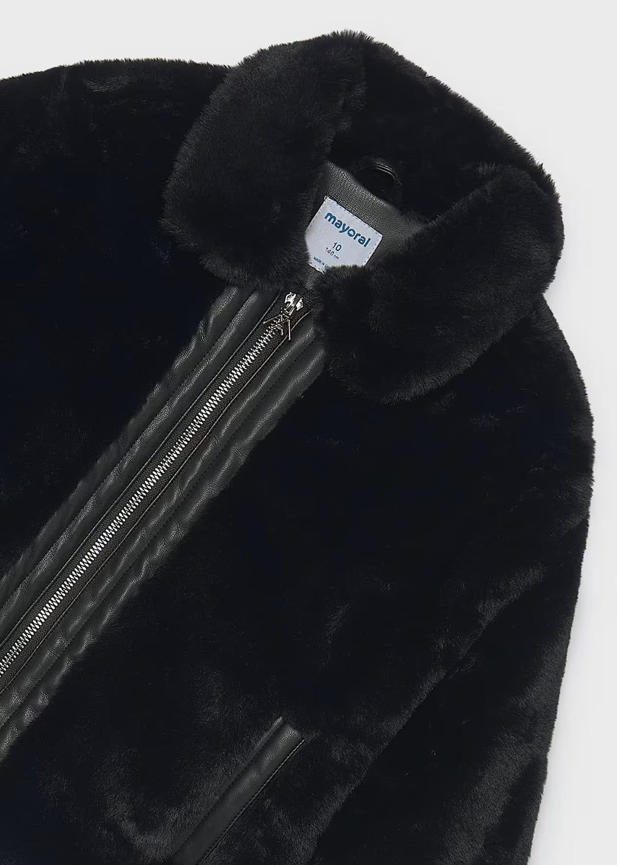 Mayoral Usa Inc Faux Fur Zip Up Jacket, 2 Colors Available - Little Miss Muffin Children & Home