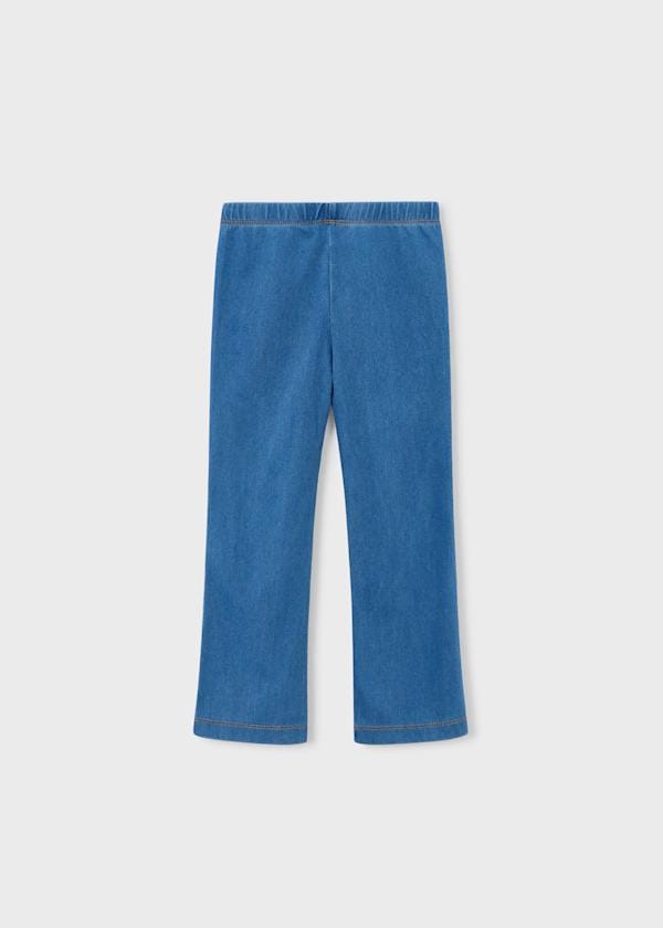 Mayoral Usa Inc Flared Leggings with Pockets in Medium Denim - Little Miss Muffin Children & Home