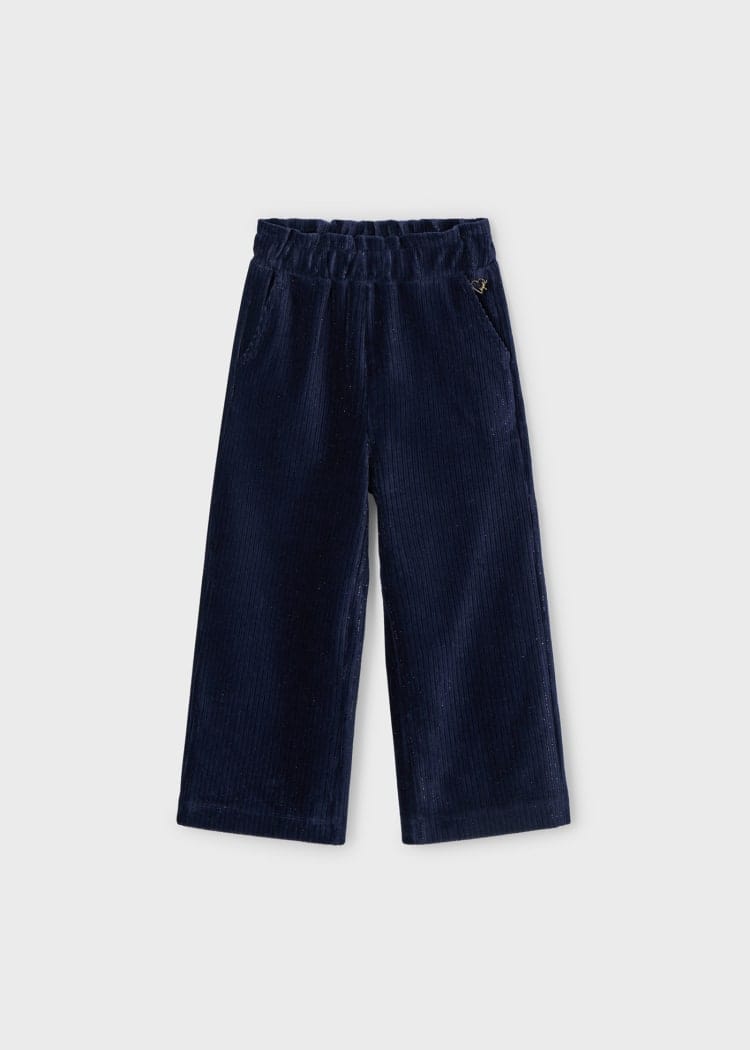 Mayoral Usa Inc Mayoral Corduroy Flared Pants in Navy - Little Miss Muffin Children & Home