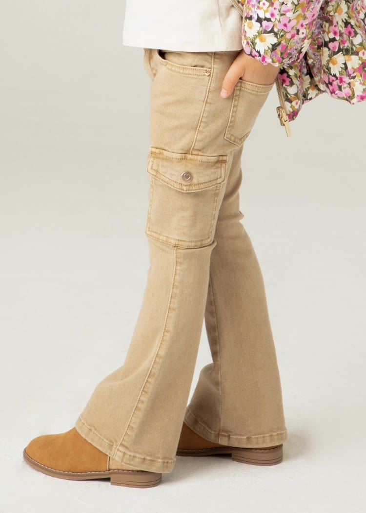 Mayoral Usa Inc Mayoral Flared Cargo Pants - Little Miss Muffin Children & Home