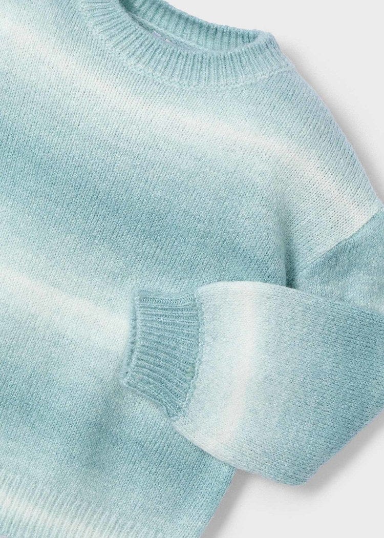 Mayoral Usa Inc Mayoral Gradient Striped Sweater in Jade - Little Miss Muffin Children & Home