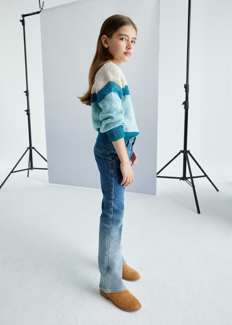 Mayoral Usa Inc Mayoral Ombre Wide Leg Jeans - Little Miss Muffin Children & Home