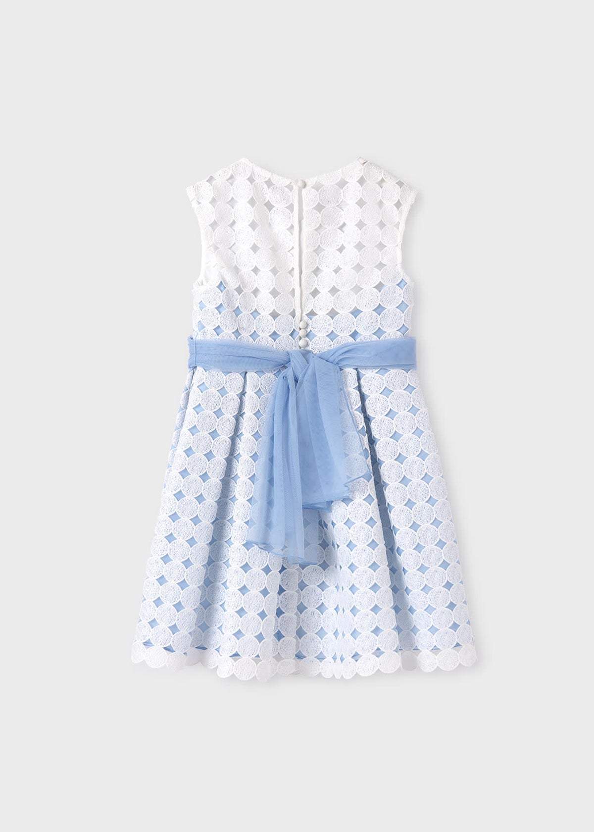 Abel & Lula Abel & Lula Guipure Lace Dress - Little Miss Muffin Children & Home