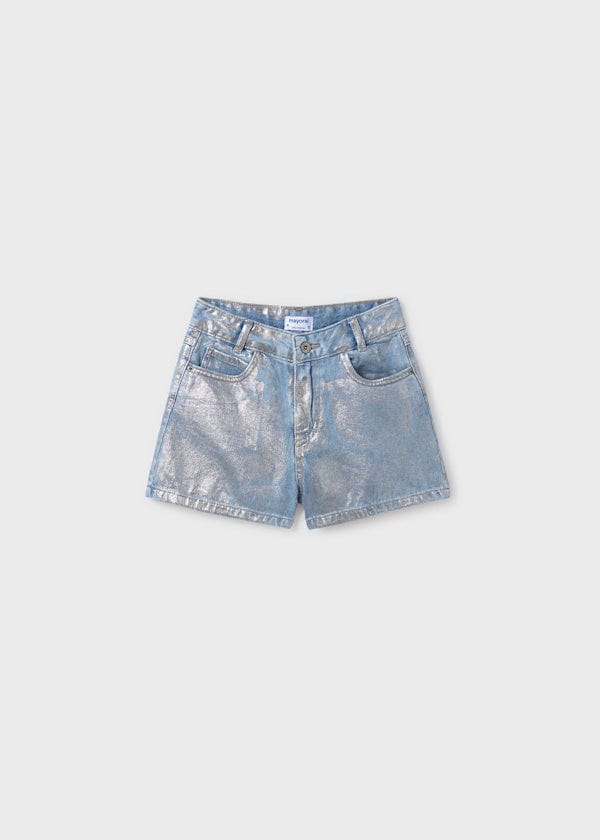 Mayoral Usa Inc Mayoral Foiled Jean Shorts - Little Miss Muffin Children & Home