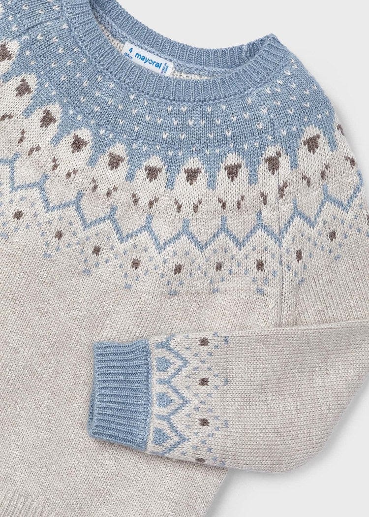 Mayoral Usa Inc Mayoral Jacquard Sweater - Little Miss Muffin Children & Home