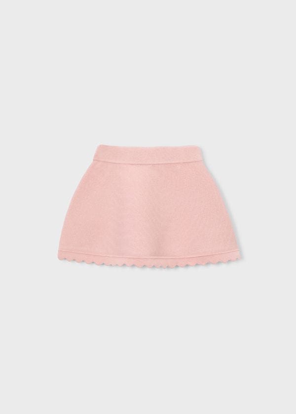 Mayoral Usa Inc Knit Skirt with Scalloped Hem in Blossom - Little Miss Muffin Children & Home