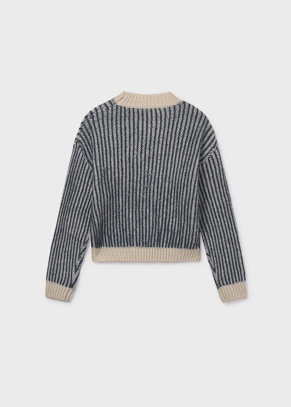 Mayoral Usa Inc Striped Knit Sweater - Little Miss Muffin Children & Home