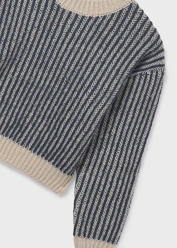 Mayoral Usa Inc Striped Knit Sweater - Little Miss Muffin Children & Home